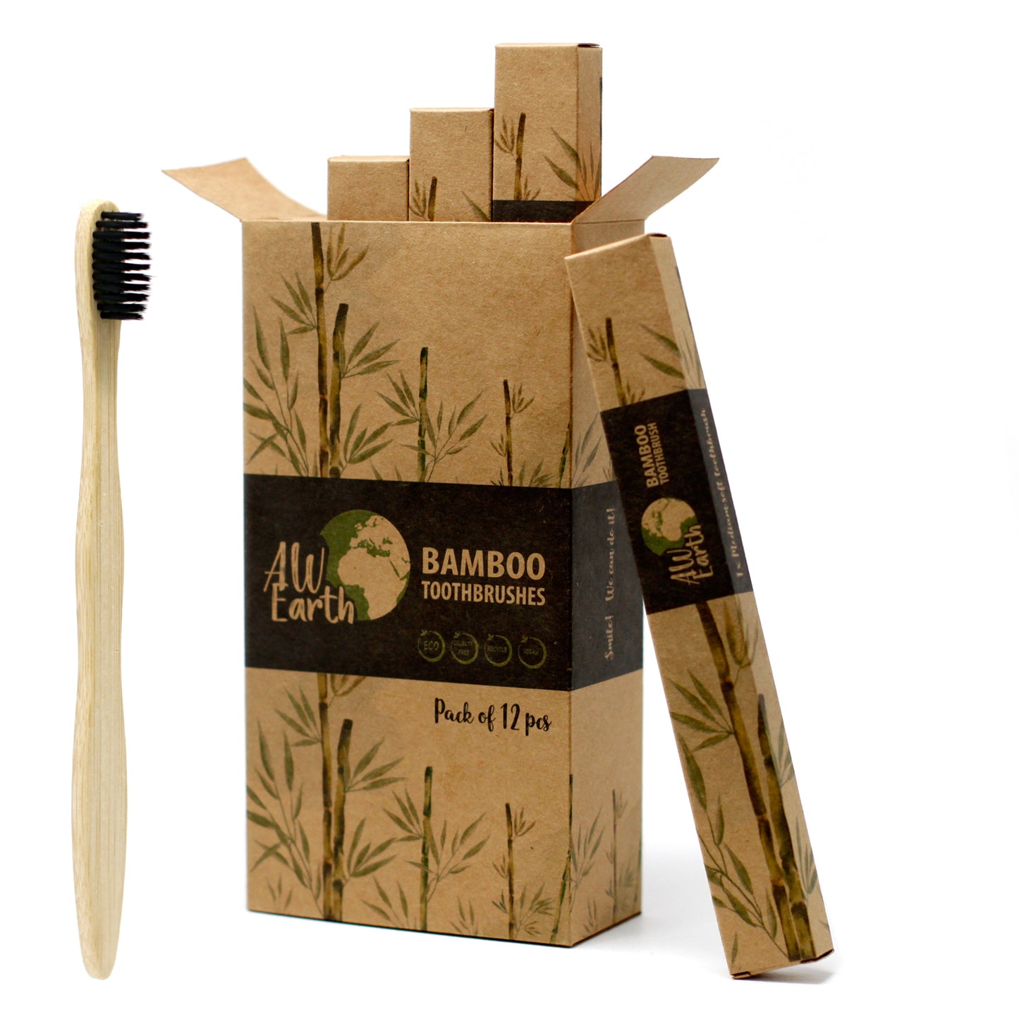 Bamboo Toothbrush - Medium Soft