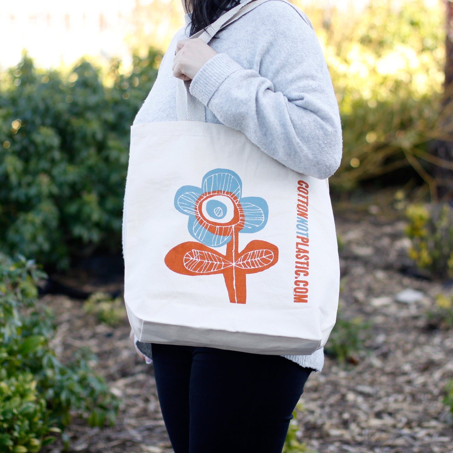 Eco-Friendly Cotton Shopping Bag – Stylish, Durable, and Reusable