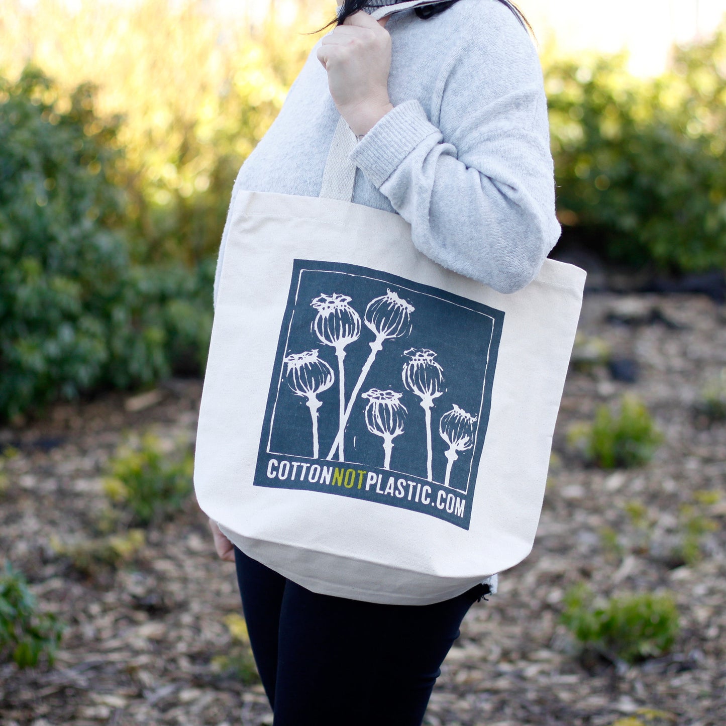 Eco-Friendly Cotton Shopping Bag – Stylish, Durable, and Reusable