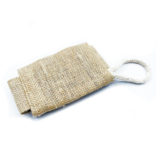 Jute Scrub Soap Pouch – Natural Exfoliation