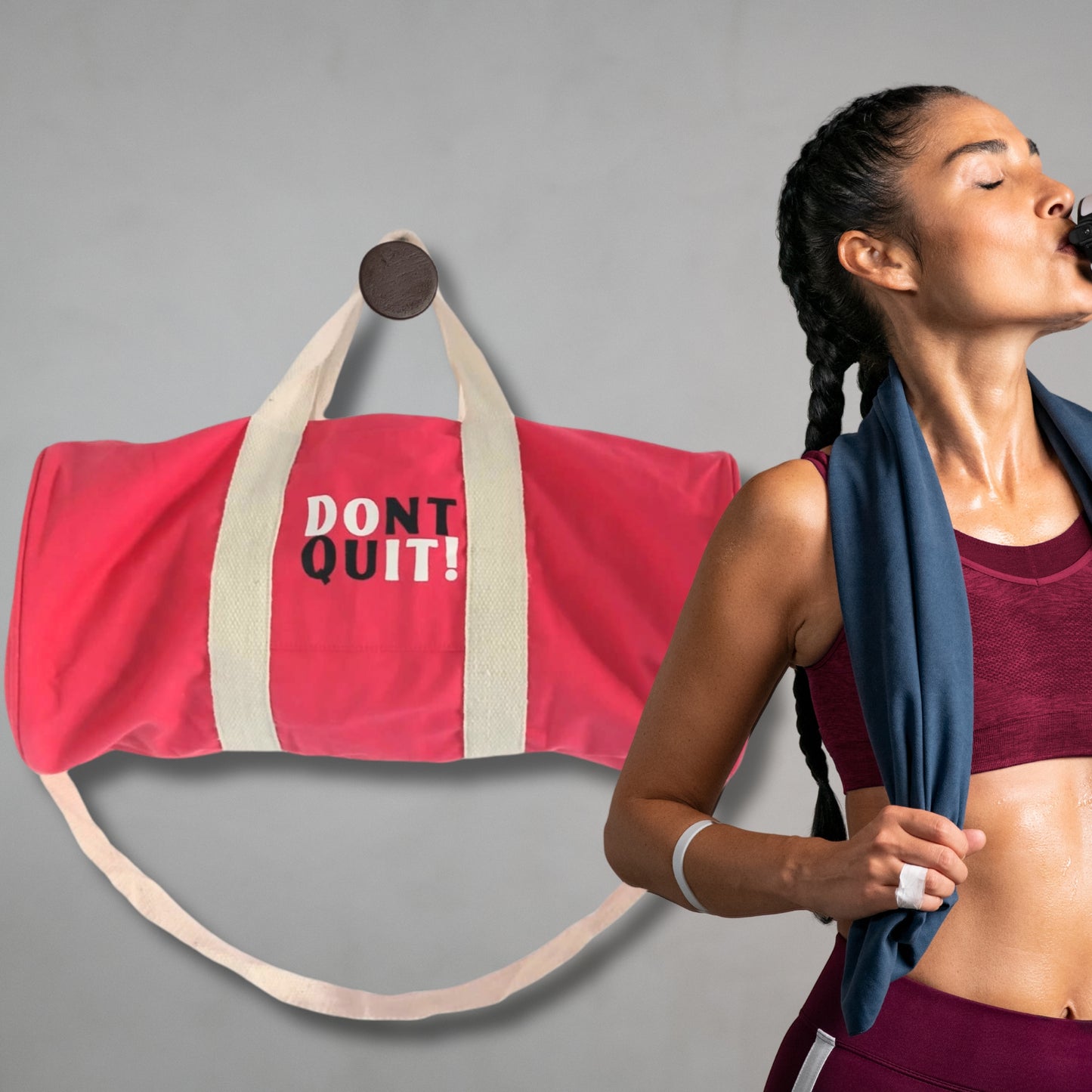 Eco Friendly Cotton Gym Bag