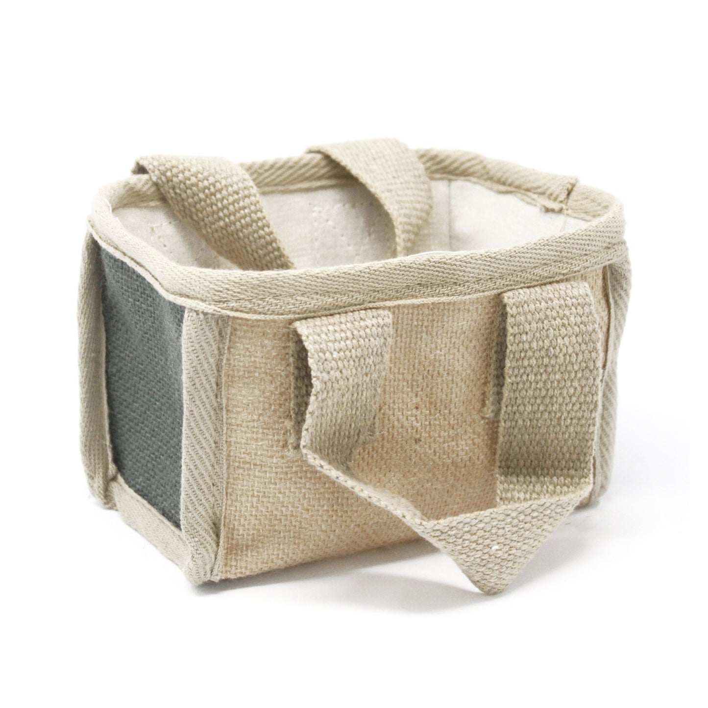 Mini Eco-Friendly Jute & Cotton Shopping Baskets – Stackable, Stylish, and Sustainable